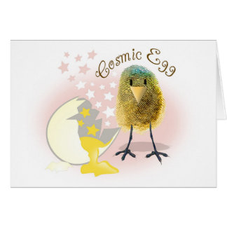 Cartão Pensamentos cósmicos de você….