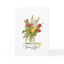 Pensando em seus Rosas e Buquê da ventoinha da Tul