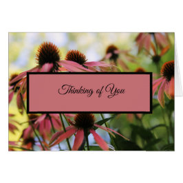 Cartão Pensando em sua oração