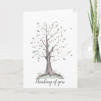 Cartão Pensando em você