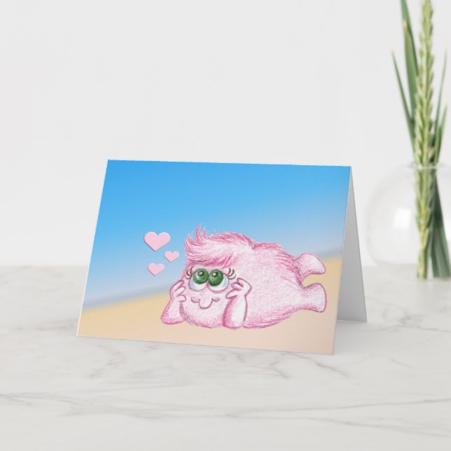 Cartão Pensando Em Você (Frente)