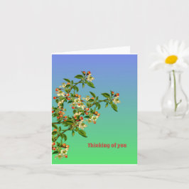 Cartão Pensando em você