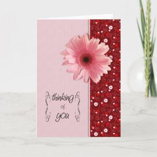 Cartão Pensando em você