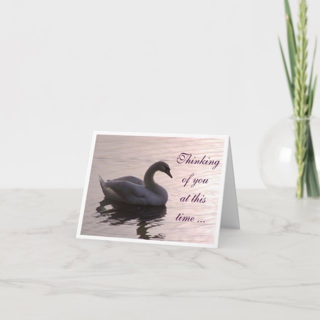 Cartão Pensando em você... (Frente)