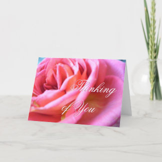 Cartão Pensando em você