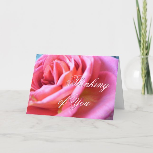 Cartão Pensando em você (Frente)