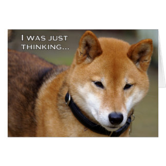 Cartão Pensando em você