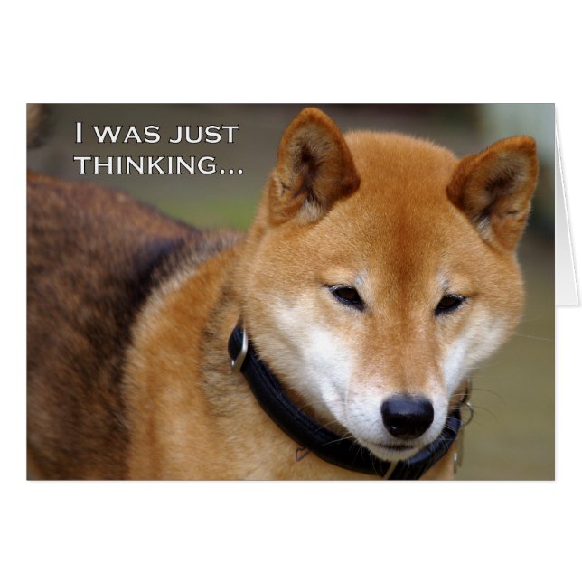 Cartão Pensando em você (Frente Horizontal)