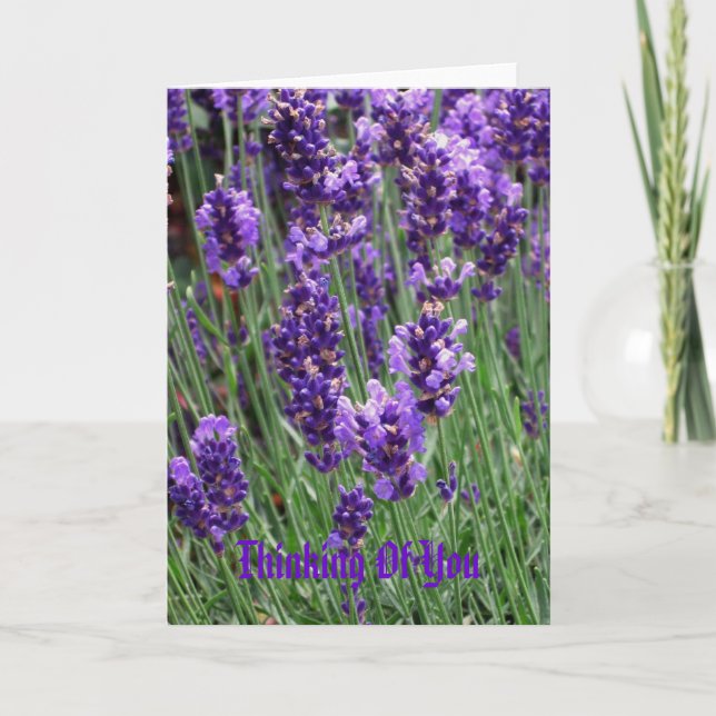 Cartão Pensando Em Você (Frente)