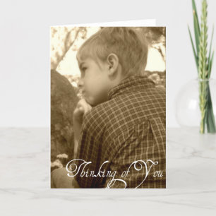 Cartão Pensando em você