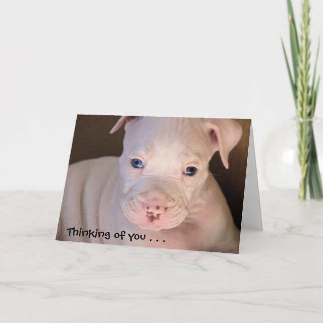 Cartão Pensando em você. . (Frente)