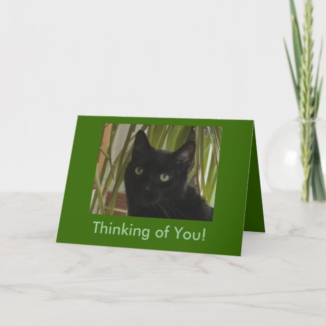 Cartão Pensando em você! (Frente)