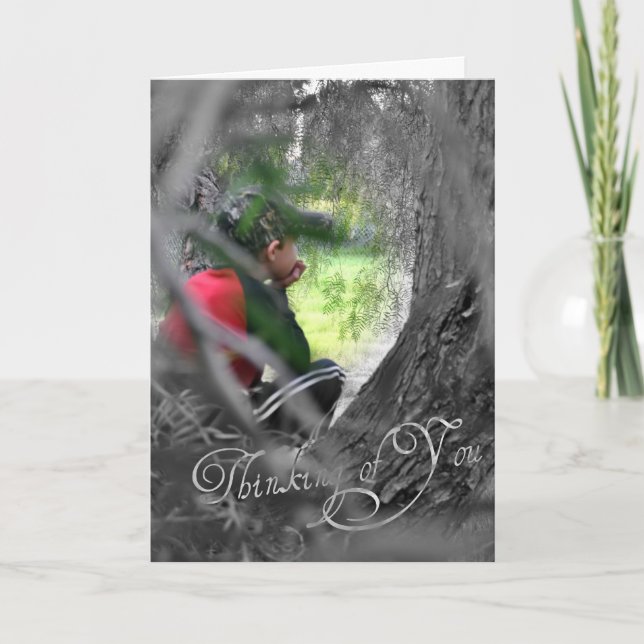 Cartão Pensando em Você (Frente)