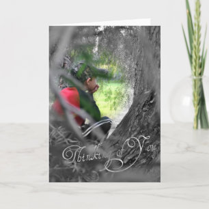 Cartão Pensando em você