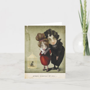 Cartão Pensando em você...