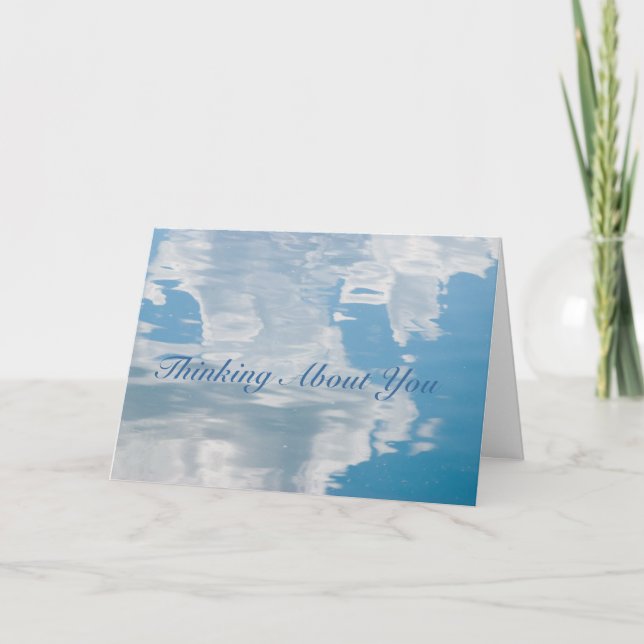 Cartão Pensando Em Você (Frente)