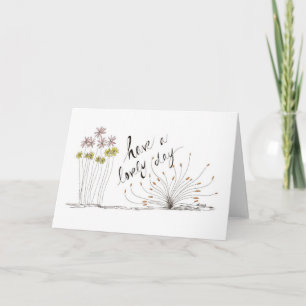 Cartão Pensando em você