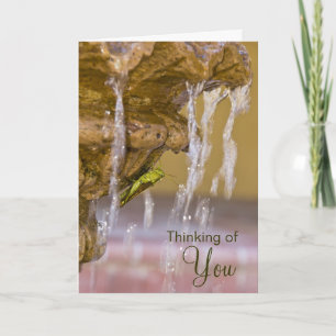 Cartão Pensando em você
