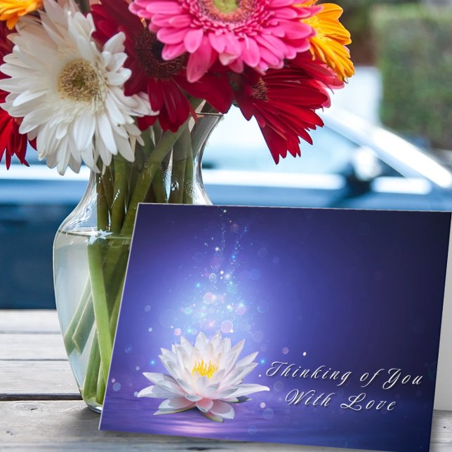 Cartão Pensando em você com compaixão (Criador carregado)