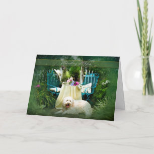 CARTÃO PENSANDO EM VOCÊ - COTTAGE GARDEN INGLÊS