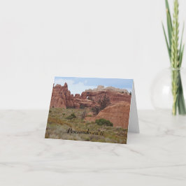 Cartão Pensando em você, espanhol