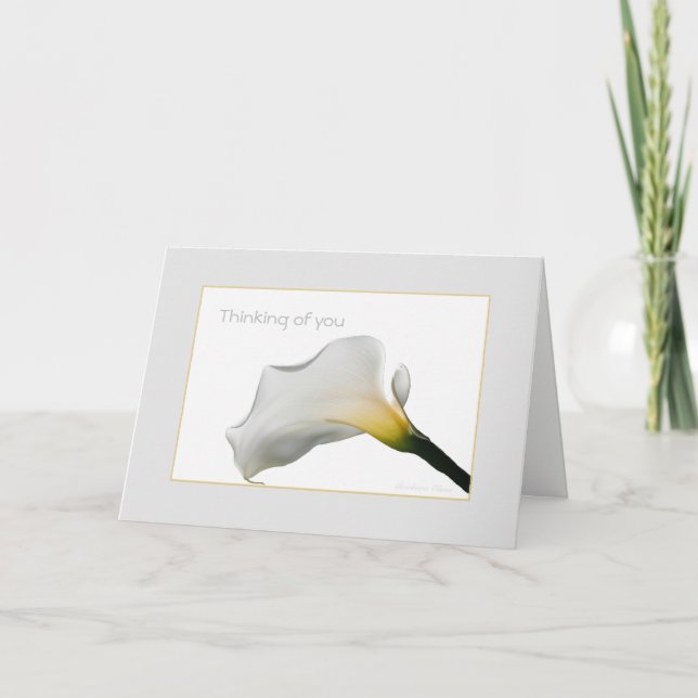 Cartão Pensando em você: Hora da Perda (Frente)