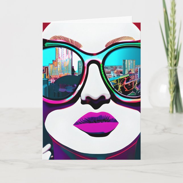 Cartão Pensando Em Você Irmã (Frente)