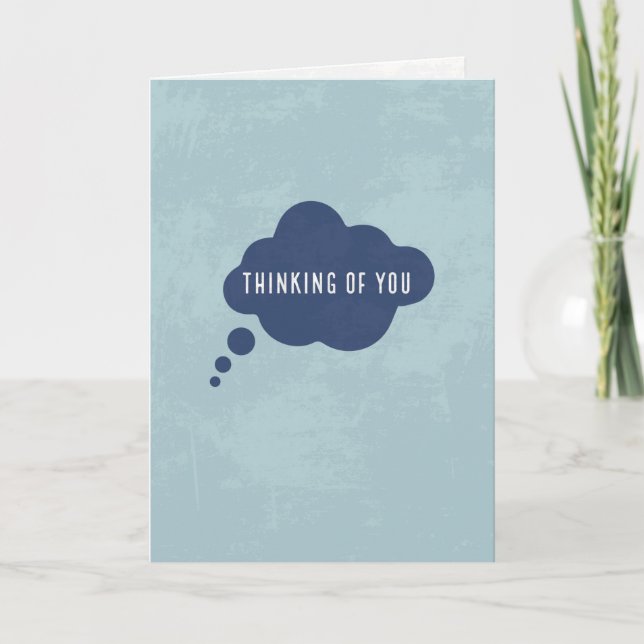 Cartão Pensando em você, mas... (Frente)