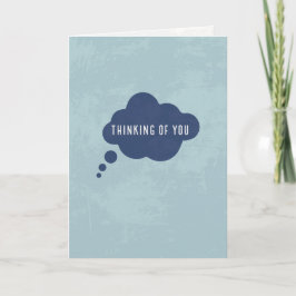 Cartão Pensando em você, mas...