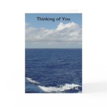 Pensando em vocês Nuvens Brancas do Oceano