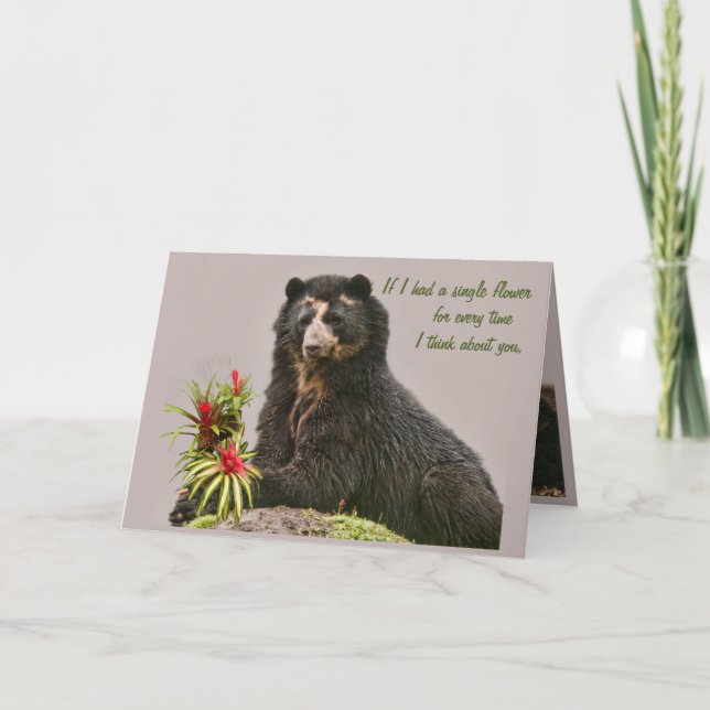 Cartão Pense em você Bubu (Frente)