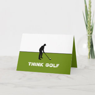 Cartão Pense Golfe, Golfe Profissional