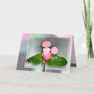 Cartão Pense nessas coisas