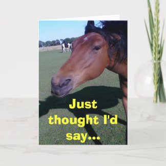 Cartão Pensei em dizer...