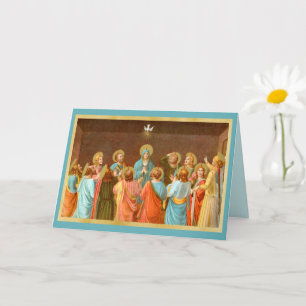 Cartão Pentecostes: Descida do Espírito Santo (SB 01)