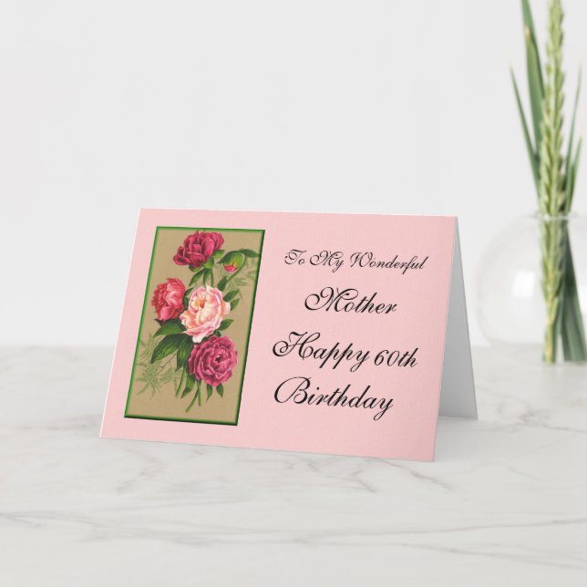 Cartão Peônias (Frente)