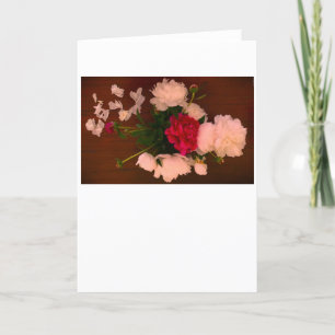 Cartão Peony, carta
