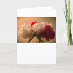 Cartão Peony, carta