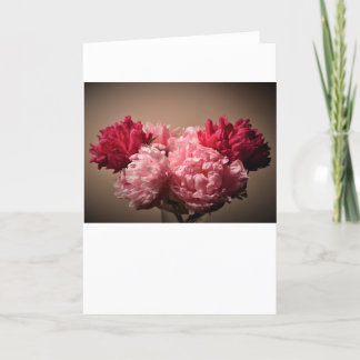 Cartão Peony, carta