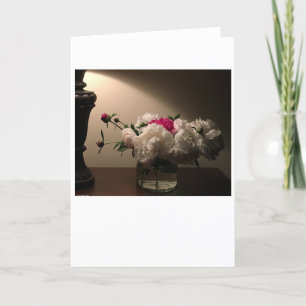Cartão Peony, carta