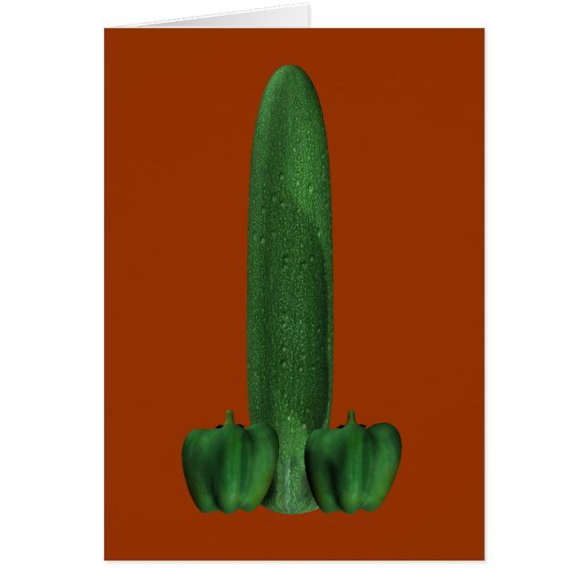 Cartão Pepinos (Frente)