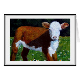 CARTÃO PEQUENO CALFEIRO: PINTURA EM ÓLEO