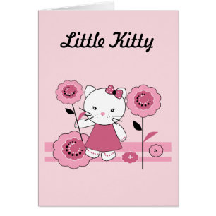 Cartão Pequeno Gatinho