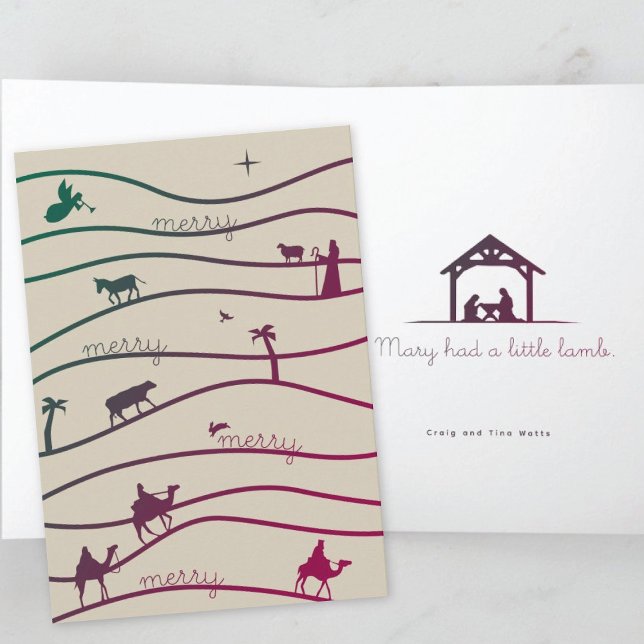 Cartão Pequeno Lambe de Deus (Criador carregado)