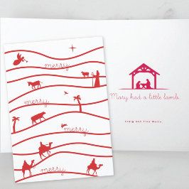 Cartão Pequeno Lambe de Deus