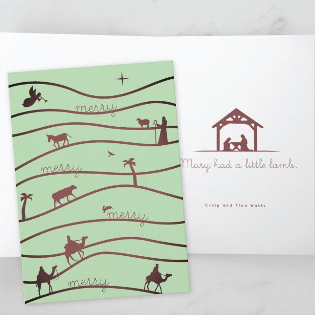 Cartão Pequeno Lambe de Deus (Criador carregado)