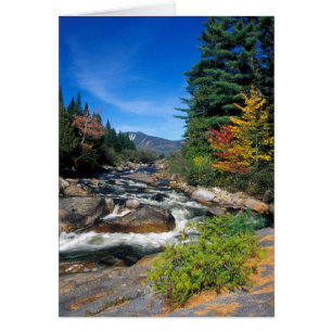 Cartão Pequeno Niagra Cai, Caminho Appalachiano, Maine
