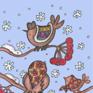 Cartão Pequenos Dançarinos Ucranianos