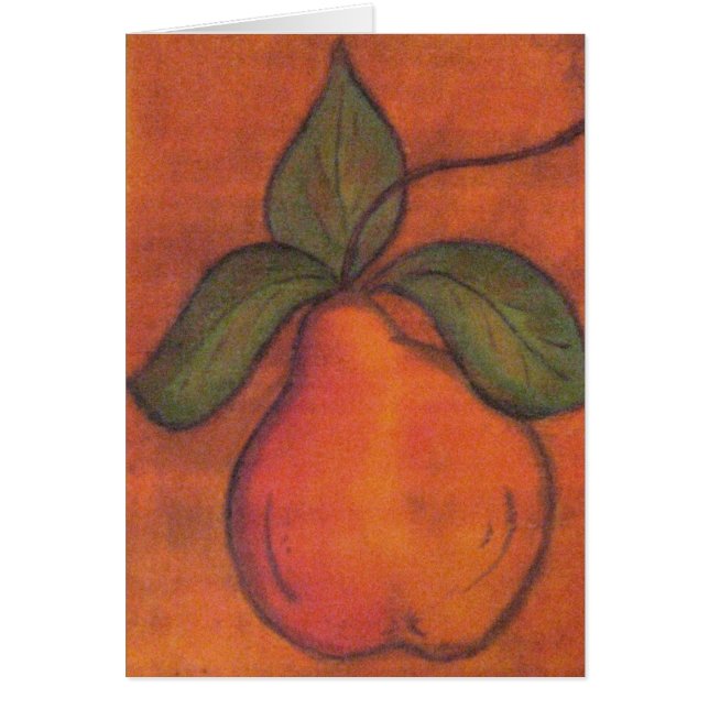 Cartão Pera (Frente)