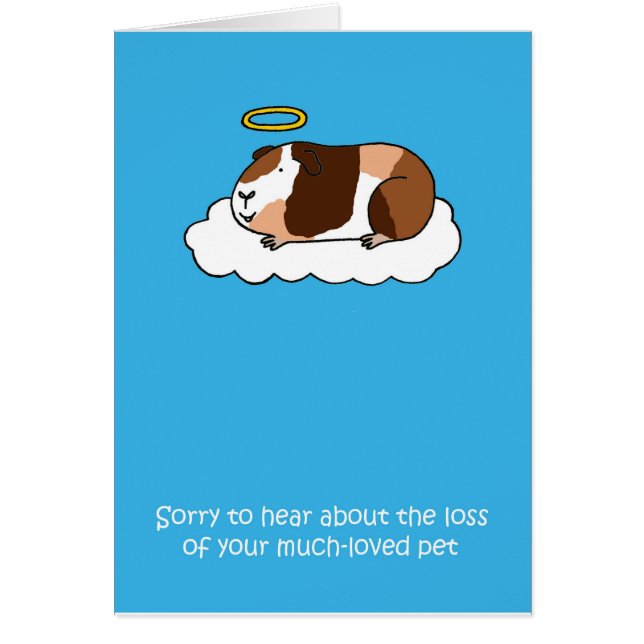 Cartão Perda de simpatia por porquinho (Frente)